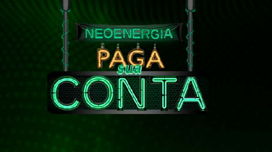 arte ilustrativa com texto "Neoenergia para a sua Conta"