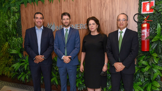 Executivos Fulvio Machado, Eduardo Capelastegui, Solange Ribeiro, Luiz Antonio Ciarlini