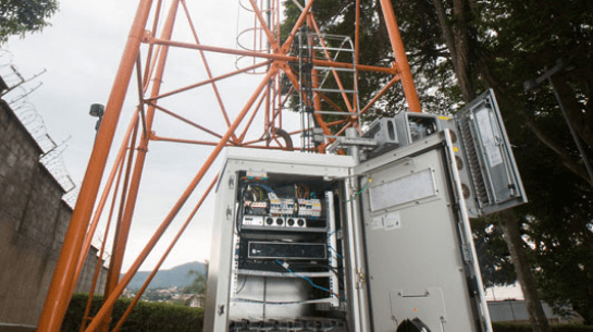 Torre de rede 4G.