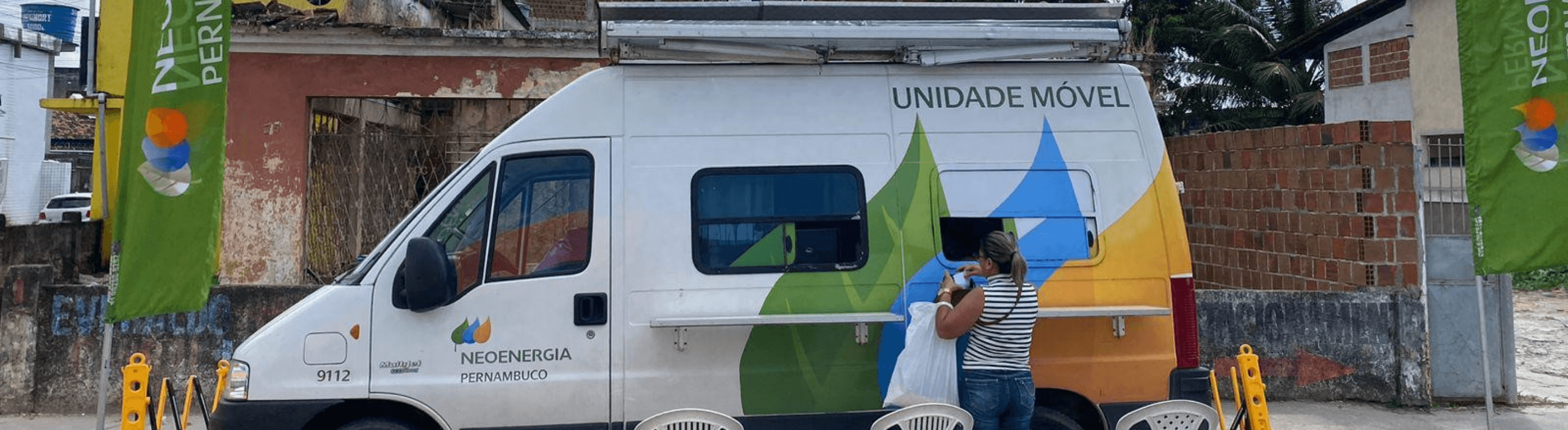 Agência móvel da Neoenergia Pernambuco