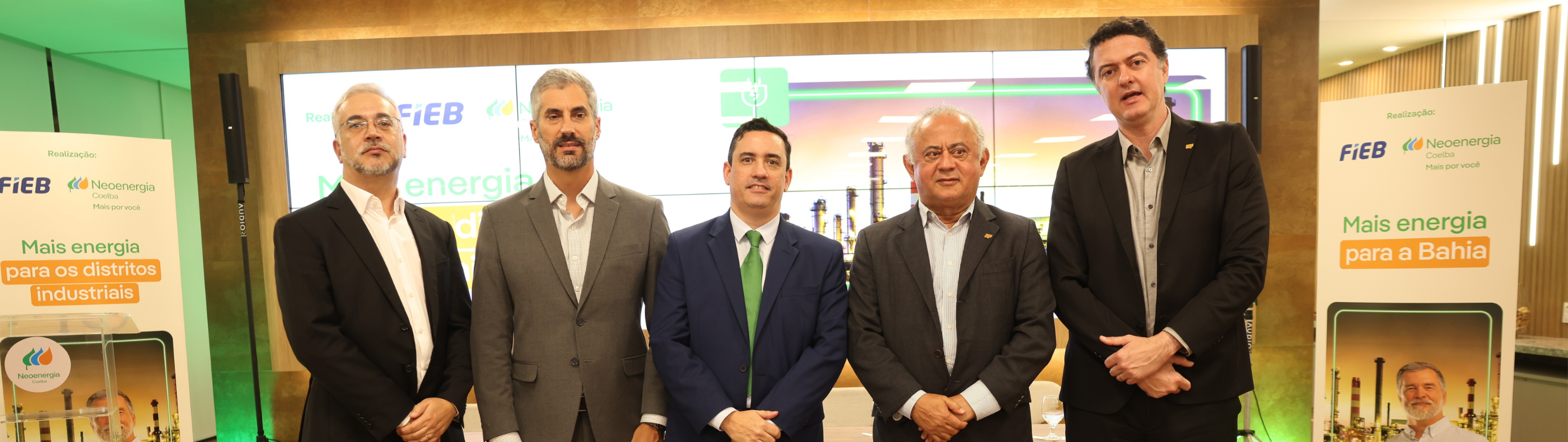 Acordo entre a Neoenergia Coelba e FIEB irá beneficiar o setor industrial de Vitória da Conquista