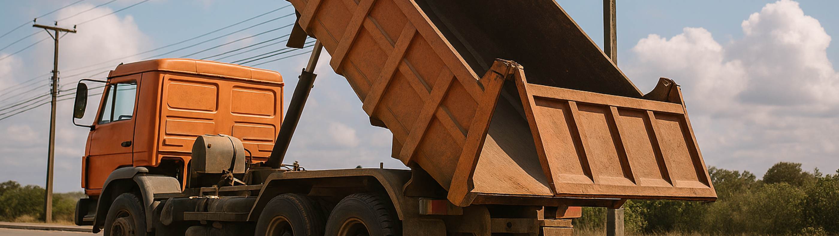 Neoenergia Coelba alerta motoristas de caminhão sobre riscos de acidentes com a rede elétrica durante manobras