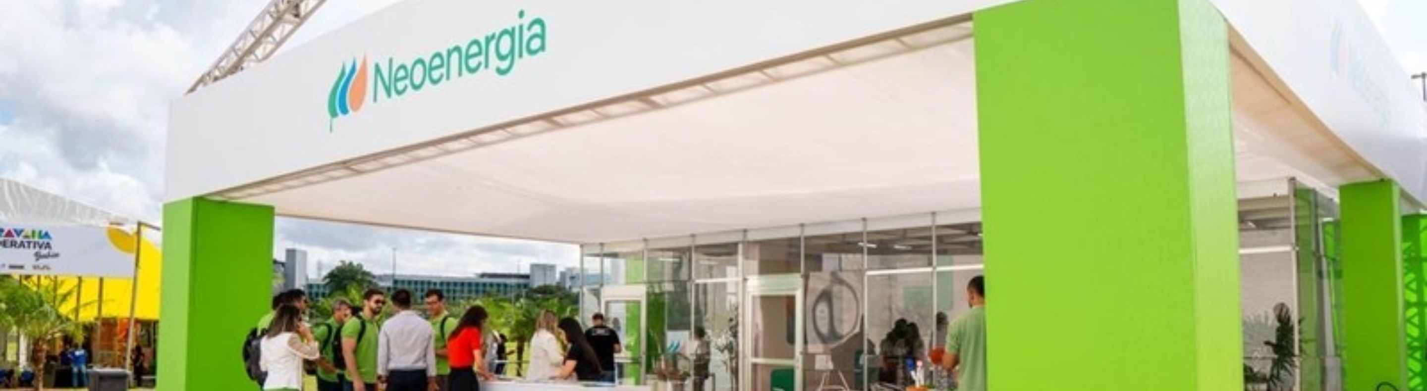 Stand da Neoenergia Coelba na Caravana Federativa na Bahia