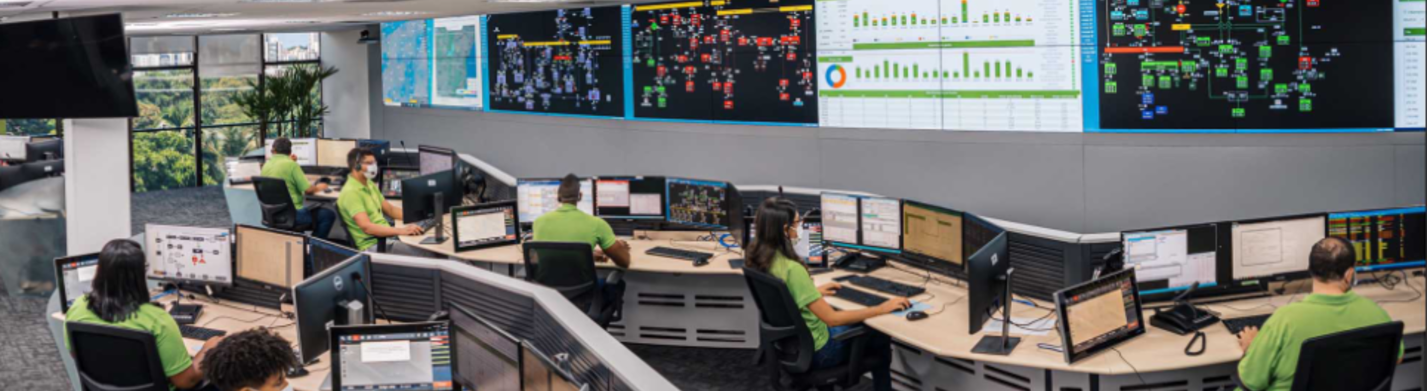 Centro de Operações Integradas da Neoenergia Coelba
