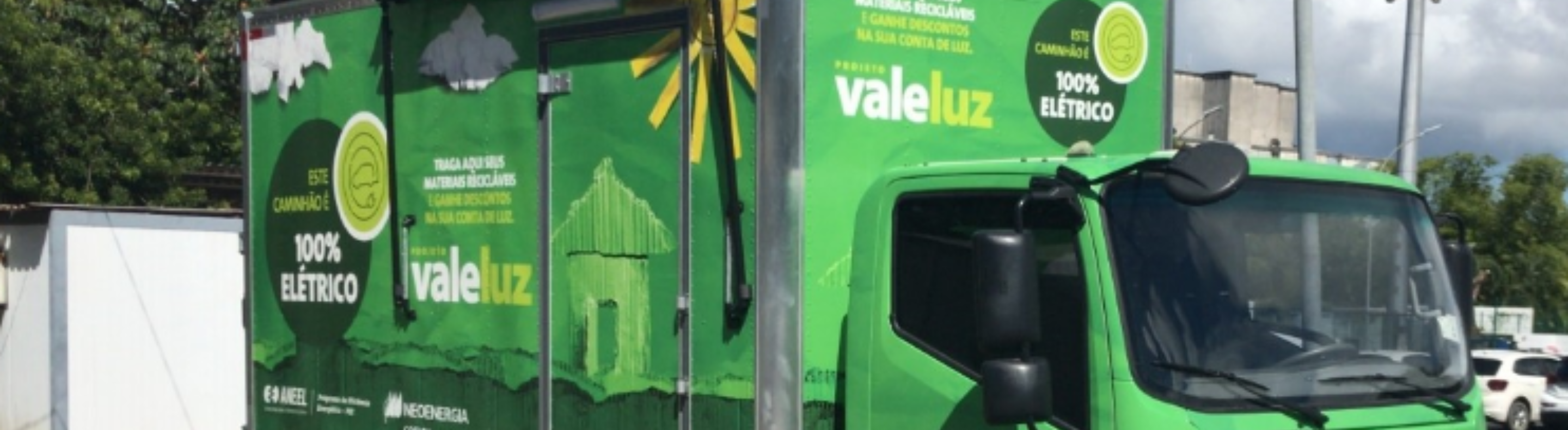 Caminhão elétrico Vale Luz da Neoenergia Coelba