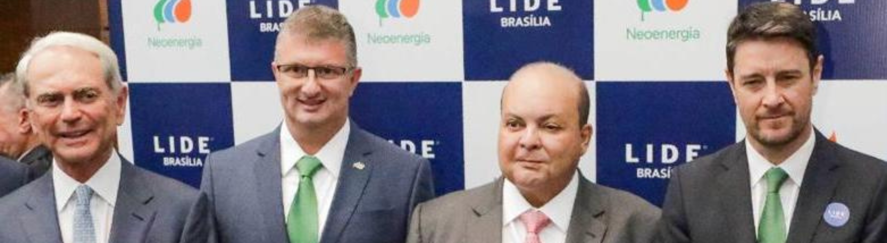 Paulo Octávio, Frederico Candian, Ibaneis Rocha e Eduardo Cpelastegui