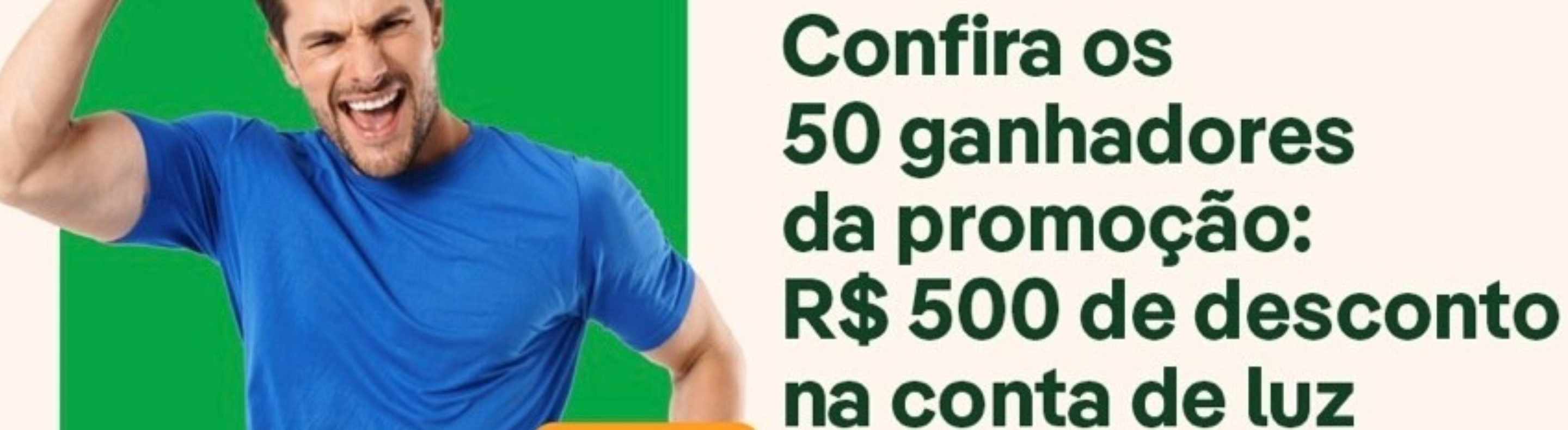 Neoenergia divulga lista dos 50 ganhadores que terão crédito de R$ 500 na conta de energia
