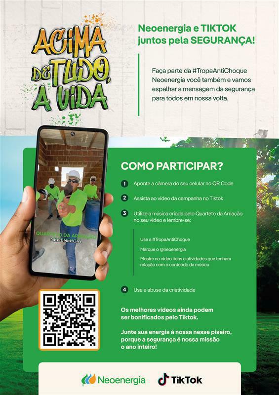 Como participar da campanha no Tik Tok
