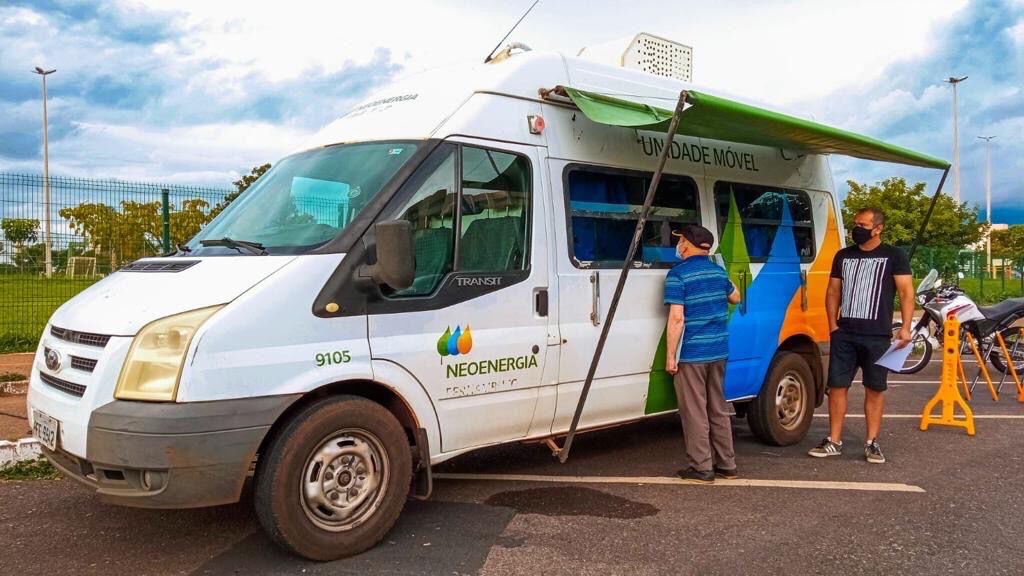 Confira o cronograma do Atendimento Itinerante da Neoenergia entre os dias  21 e 25 de agosto - Distribuidora Brasília - Neoenergia