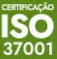 Icone de certificacao iso 37001