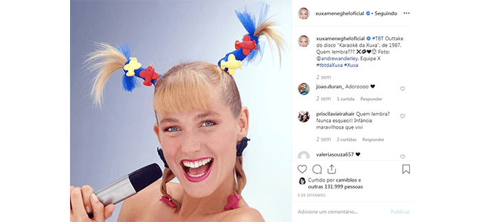 TBT-Xuxa Meneghel