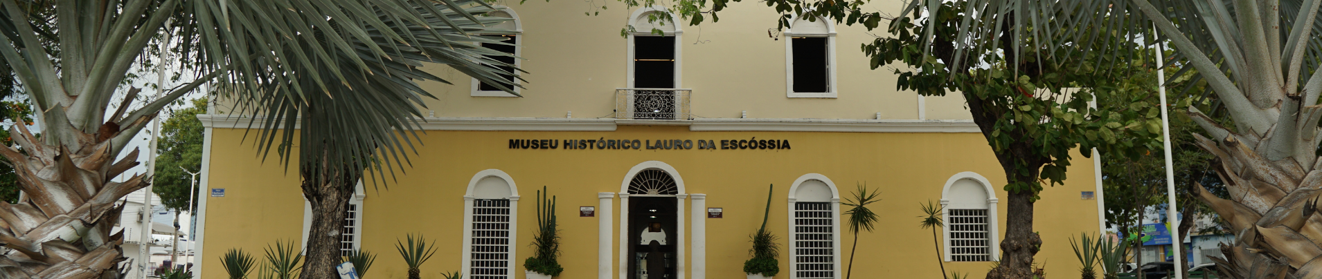 Fachada do Museu Lauro da Escóssia, em Mossoró (RN)