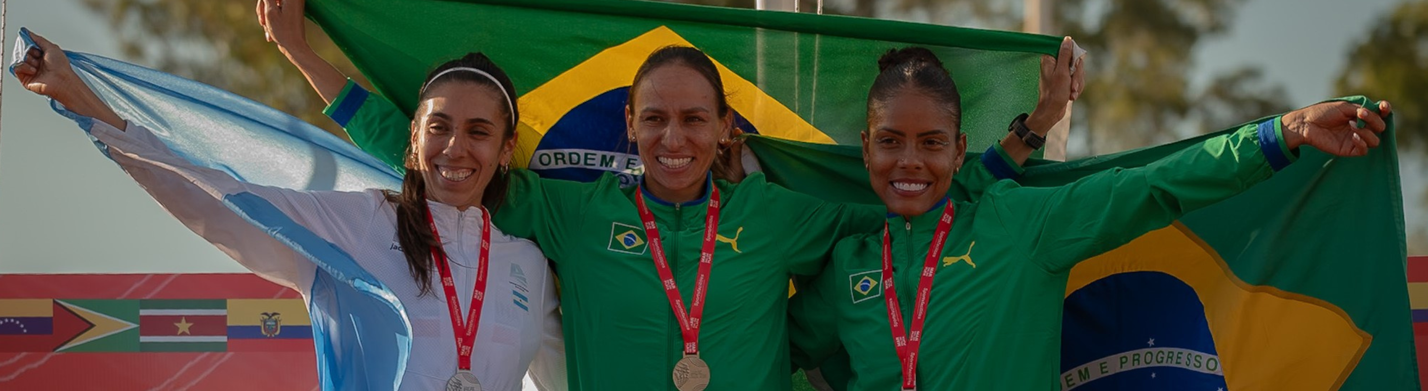 Indígena pernambucana conquista medalha de bronze no Sul-Americano de Atletismo, em Mar del Plata, na Argentina