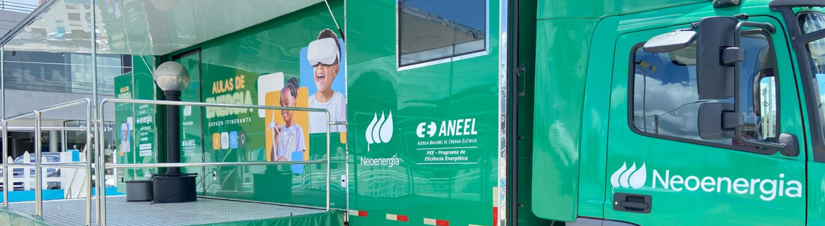 Neoenergia lança Unidade Móvel Educacional com tecnologia de ponta para promover a eficiência energética 
