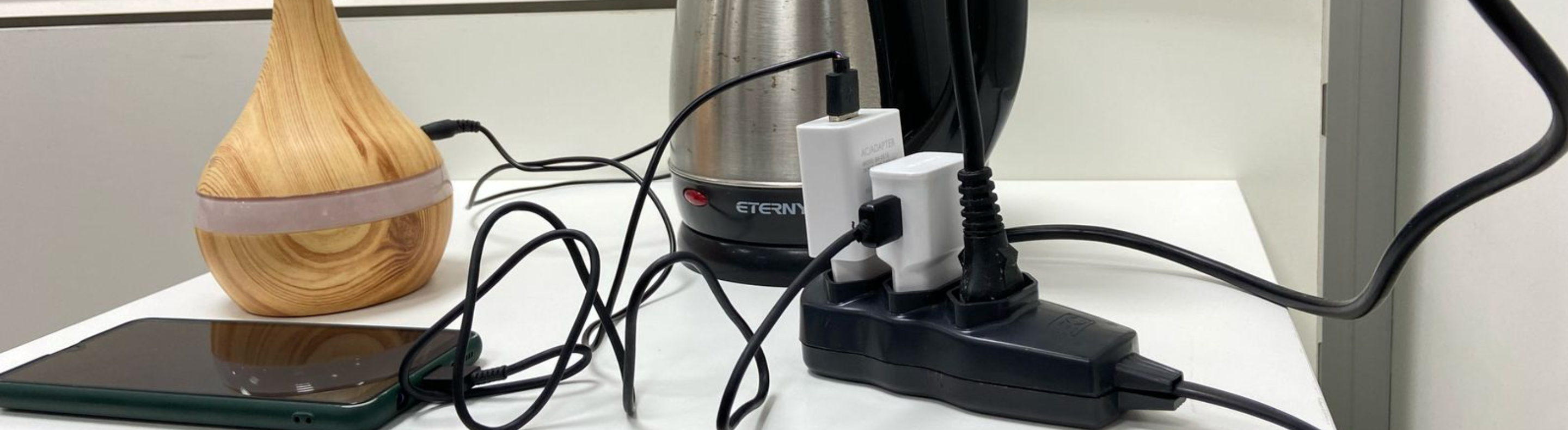 Uso inadequado de extensões elétricas pode provocar acidentes graves