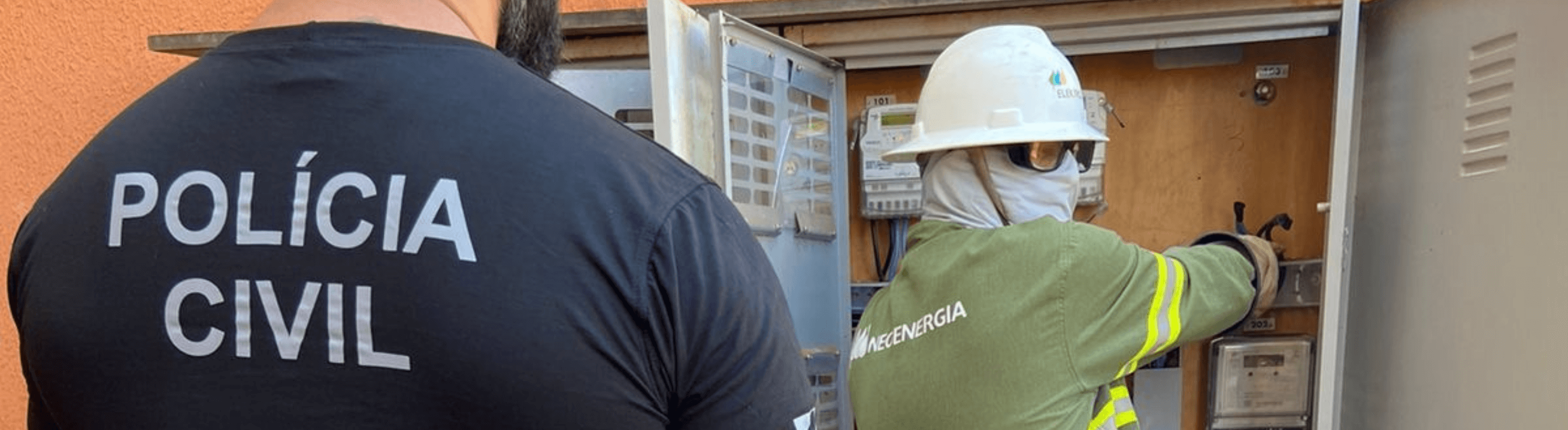 Eletricista da Neoenergia e integrante da Polícia Cívil 